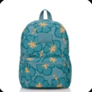 ALOHA Collection Teal Floral Backpack